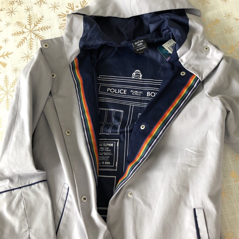 Dr. Who Trench Coat